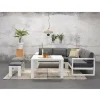 Garden Impressions Plaza witte lounge dining tafel