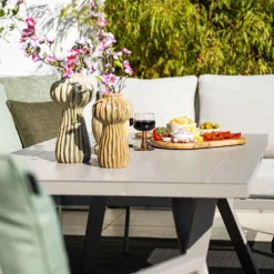Garden Impressions Senja 3-delig rechts - sand loungediningset