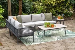 Garden Impressions Teramon 130x70cm lounge tafel - black