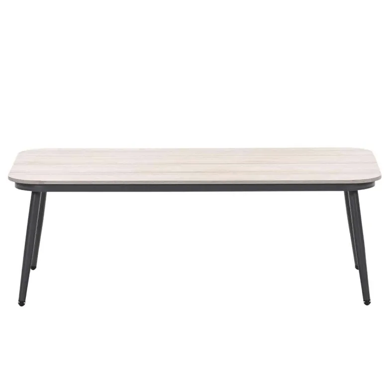 Garden Impressions Teramon 130x70cm lounge tafel - black
