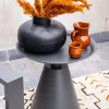 Garden Impressions Zavala Ø50xH48 bijzettafel - carbon black