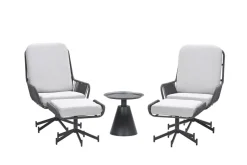 Garden Impressions Zavala Ø50xH48 bijzettafel - carbon black