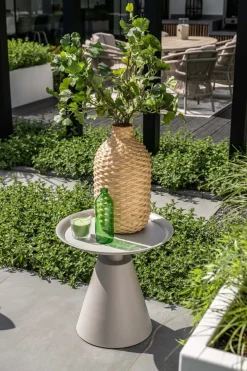 Garden Impressions Zavala 50xH48 cm bijzettafel - taupe