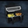 Gastronoma 18290006 Dubbele Heteluchtfriteuse - Zwart