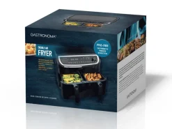 Gastronoma 18290006 Dubbele Heteluchtfriteuse - Zwart