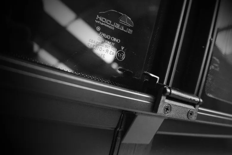 GC Privacy Glass links schuifraam - Mercedes Sprinter/VW Crafter