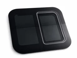 GC Privacy glass 425 x 425 mm universeel schuifraam - Links