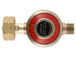 Gimeg 0,4-1,4 bar 3/8" links instelbare DIN gasdrukregelaar