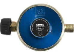 Gimeg Campingaz 29 mbar 1/4" links gasdrukregelaar