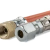 Gimeg 60 cm 1/4 inch links x 6/8 mm pvc gasslang