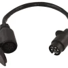 Gimeg 60 cm 13-polig Jaeger naar West stekker verloopkabel