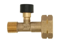 Gimeg Kombi x 3/8" li slangbreukventiel