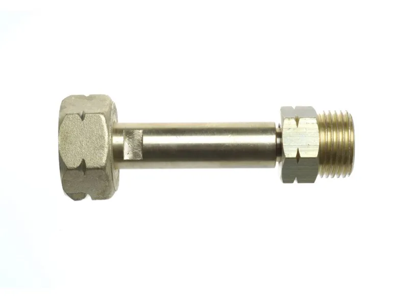 Gimeg Kombi X Shell BT 6 cm messing verloop