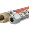 Gimeg 1/4"li x 6/8 mm 40 cm pvc gasslang