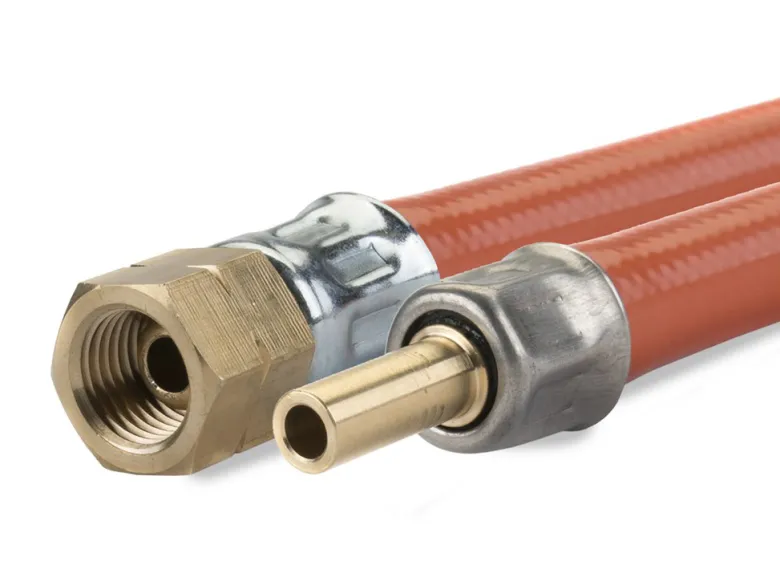 Gimeg marine 75 cm 1/4 inch links X 8 mm pvc gasslang