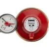 Gimeg 50 mbar 1/4" li gasdrukregelaar met manometer
