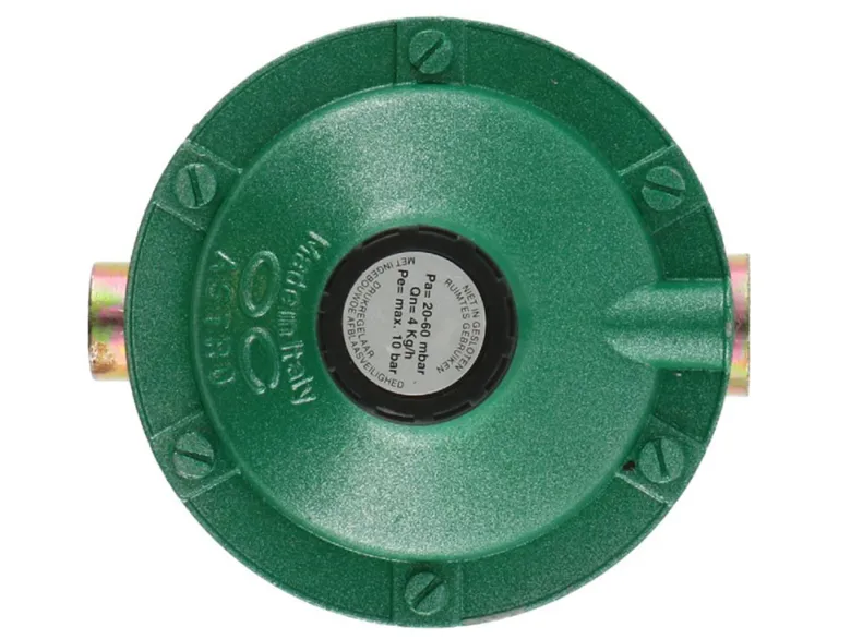 Gimeg 20-60 mbar 1/4" x 3/8" instelbare gasdrukregelaar