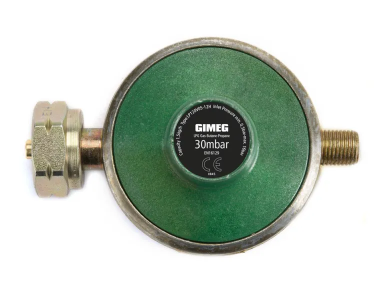 Gimeg 30 mb Kombi X 1/4" li uni gasdrukregelaar