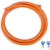 Gimeg 2 meter HD pvc gasslang met 2 slangklemmen