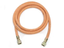 Gimeg 2 meter 3/8 inch links binnen rubber gasslang