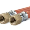 Gimeg 1,5 meter 1/4" links pvc gasslang