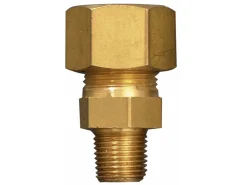 Gimeg rechte aansluiting - 1/4 inch buiten x 6/8 mm