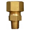 Gimeg recht puntstuk - 3/8 inch buiten x 6/8 mm
