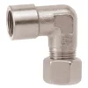 Gimeg staal knie - 3/8 inch binnen x 6/8 mm