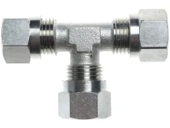 Gimeg staal T-stuk - 10 x 8 x 10 mm