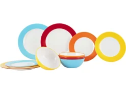 Gimex Colour Line 12-delig serviesset - Rainbow