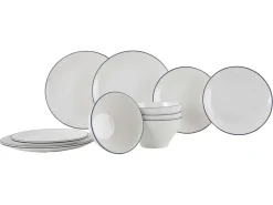 Gimex Linea Line 12-delig serviesset - Blue