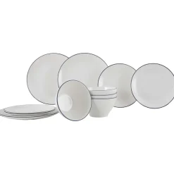 Gimex Linea Line 12-delig serviesset - Blue