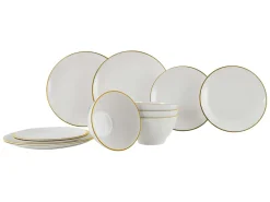 Gimex Linea Line 12-delig serviesset - Gold