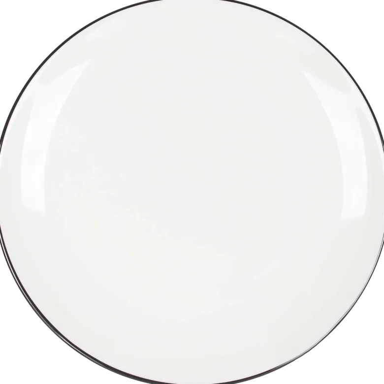 Gimex Linea Line 12-delig serviesset - Black