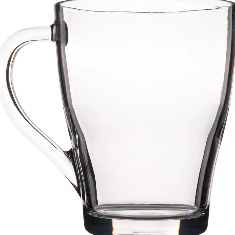 Gimex Linea Line 400 ml theeglas - Set van 2