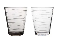 Gimex Linea Line Streepjes 300 ml set van 2 glazen