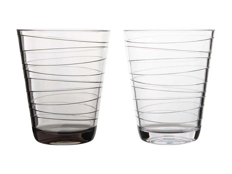 Gimex Linea Line Streepjes 300 ml set van 2 glazen