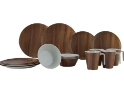 Gimex Nature Line Wood 16-delig serviesset