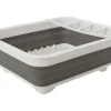 Gimex opvouwbaar Grey/White afdruiprek