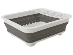 Gimex opvouwbaar Grey/White afdruiprek