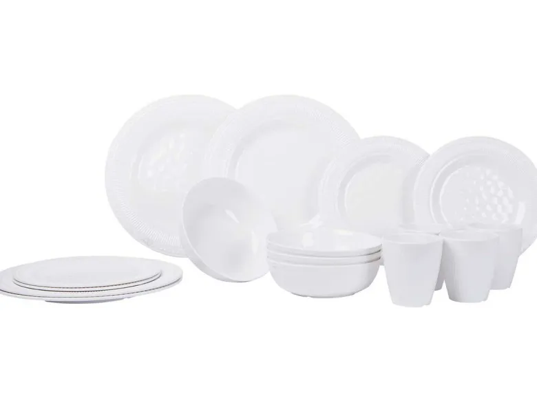 Gimex Royal Line 16- delig serviesset - White