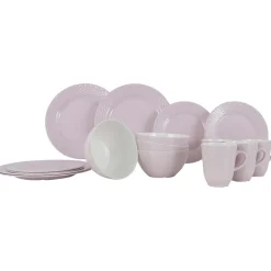 Gimex Royal Line 16-delig serviesset - Pastel Pink