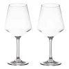 Gimex Solid Line 465 ml set van 2 rode wijnglazen
