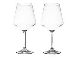 Gimex Solid Line 465 ml set van 2 rode wijnglazen