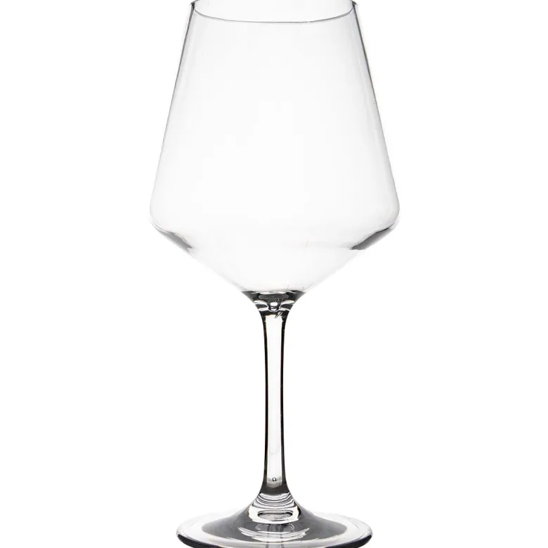 Gimex Solid Line 465 ml set van 2 rode wijnglazen