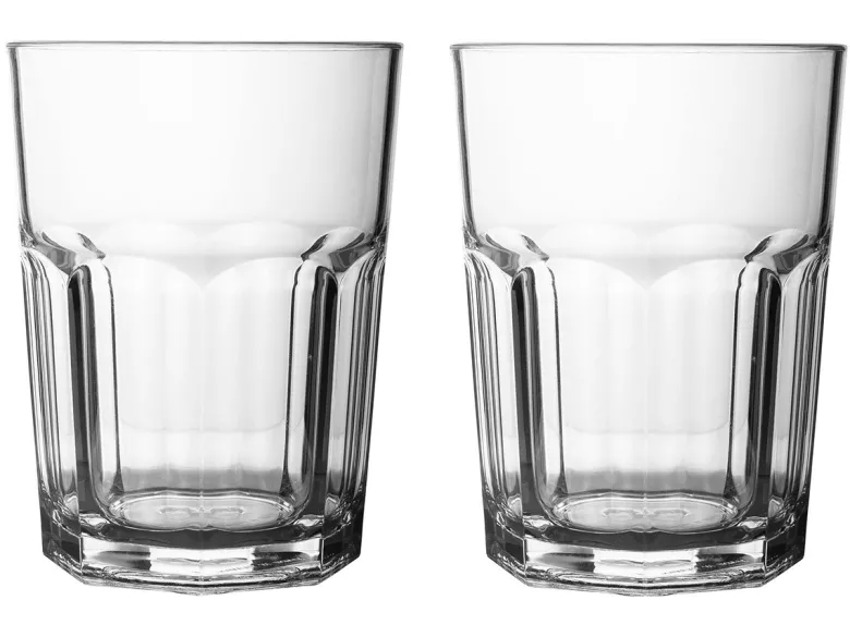 Gimex Solid Line 450 ml set van 2 waterglazen