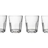 Gimex Solid Line 200 ml set van 4 waterglazen