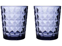 Gimex Stone Line Azure 480 ml waterglas - Set van 2