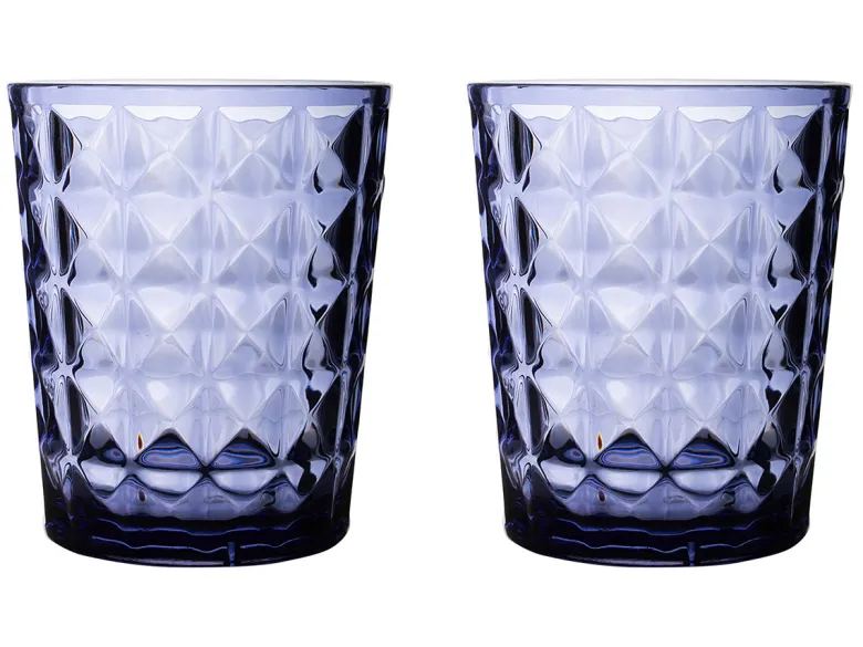 Gimex Stone Line Azure 480 ml waterglas - Set van 2