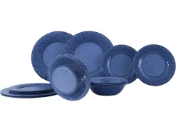 Gimex Stone Line 12-delig serviesset - Azure
